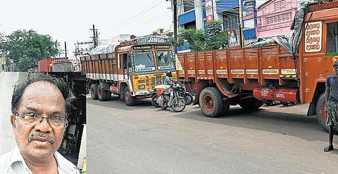 ஜிஎஸ்டியால் சரக்கு லாரிகள் ஓடவில்லை: மதுரையில் தினமும் ரூ.3 கோடி வர்த்தகம் பாதிப்பு