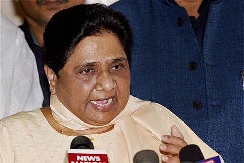 எம்.பி. பதவியை ராஜினாமா செய்தார் மாயாவதி