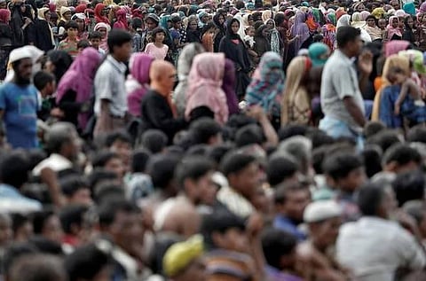 திரிபுராவில் தடுத்து நிறுத்தப்பட்ட ரோஹிங்கிய முஸ்லிம்கள்