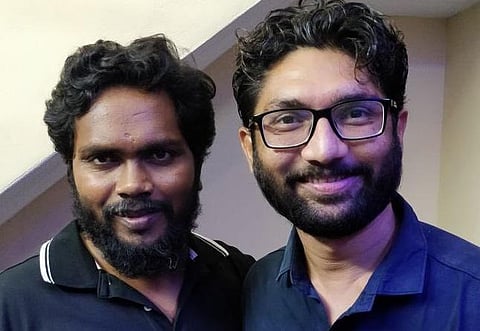 இயக்குநர் பா.இரஞ்சித் - ஜிக்னேஷ் மேவானி சந்திப்பு