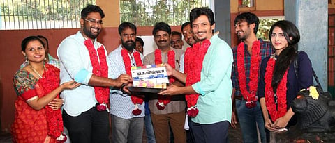 ஜீவா - ஷாலினி பாண்டே நடிக்கும் கொரில்லா: பூஜையுடன் படப்பிடிப்பு தொடக்கம்