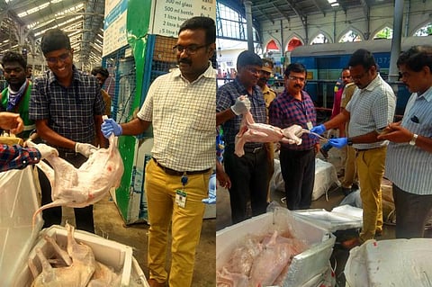 ராஜஸ்தானிலிருந்து ரயிலில் வந்த 2,190 கிலோ இறைச்சி ஆட்டிறைச்சிதான்: கால்நடை மருத்துவ ஆய்வு தகவல்