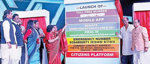 மத்திய, மாநில அரசுகளுக்கு குழந்தைகள் மீது அக்கறை இல்லை: நடிகர் ரஜினிகாந்த் குற்றச்சாட்டு