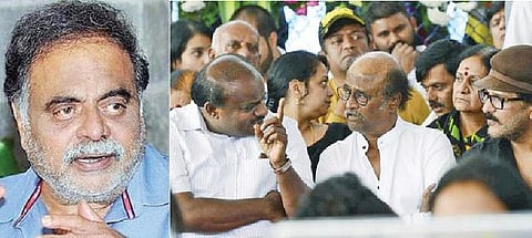 மறைந்த நடிகர் அம்பரீஷ் உடலுக்கு தலைவர்கள் அஞ்சலி