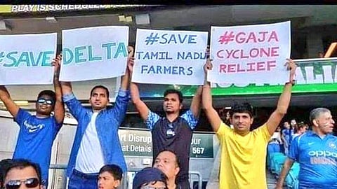#SAVEDELTA: இந்தியா - ஆஸ்திரேலியா டி20 போட்டியில் ஒலித்த இளைஞர்களின் குரல்