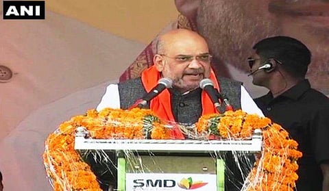 சிறுபான்மையினரை திருப்திப்படுத்தும் வேலையில்
காங்கிரஸ், டிஆர்எஸ் கட்சிகள் ‘பிஸி”: அமித் ஷா தாக்கு
