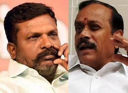 காணொலியில் சர்ச்சை கோஷம்; திருமாவளவனின் சரக்கு மிடுக்கு பேச்சுதான் காரணம்: எச்.ராஜா கண்டிப்பு