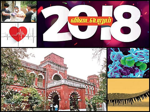 விடைபெறும் 2018: மருத்துவ உலக நிகழ்வுகள்