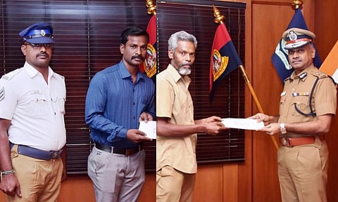 பயணி தவறவிட்ட ரூ.3.80 லட்சத்தை நேர்மையாக ஒப்படைத்த ஆட்டோ ஓட்டுநர்: காவல் ஆணையர் பாராட்டு
