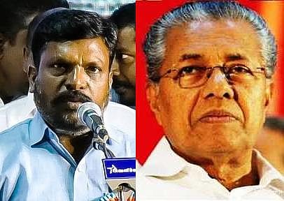 சபரிமலை பிரச்சினை; கேரள முதல்வர் பினராயி விஜயனுக்குத் துணை நிற்போம்: திருமாவளவன்