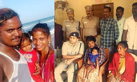 கடத்தப்பட்ட நரிக்குறவர் தம்பதியின் குழந்தையை 96 நாட்களுக்குப் பின் மீட்ட போலீஸார்: நெகிழ்ச்சியுடன் நன்றி தெரிவித்த பெற்றோர்