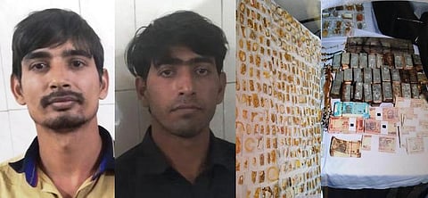 நகை வியாபாரி வீட்டில் 13 கிலோ தங்கம், 65 கிலோ வெள்ளி கொள்ளை: சொந்த ஊர் சேர்வதற்குள் கொள்ளையர்களை மடக்கிய போலீஸார்