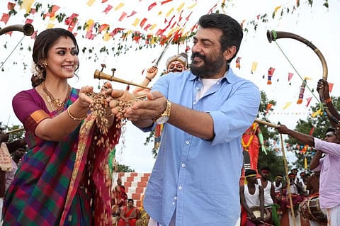 விஸ்வாசம்: கச்சித நடிப்பில் கவனம் ஈர்க்கிறாரா அஜித்?