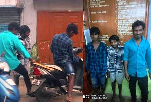 பீர் வாங்கித் தா அல்லது சாவியைக் கொடு; மோட்டார் சைக்கிளை பறித்துச் சென்ற இளைஞர்கள்: சுற்றுப்போட்டு பிடித்த போலீஸார்