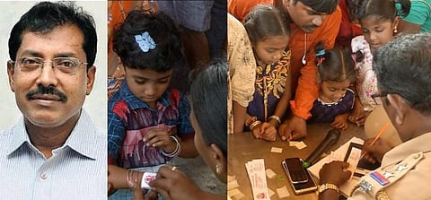 காணும் பொங்கல்; மெரினாவில் குழந்தையைத் தொலைத்த பெற்றோர்கள்: வயிற்றில் பால் வார்த்த காவல் அதிகாரி- நெகிழ்ச்சிப் பேட்டி