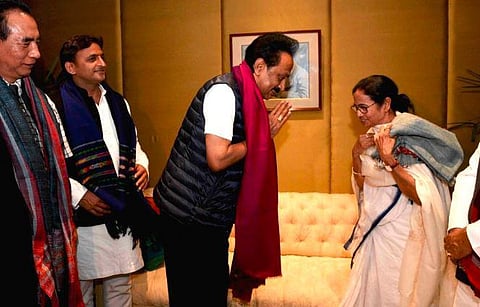 ஸ்டாலின், சந்திரபாபு நாயுடு உள்ளிட்ட தலைவர்களுடன் மம்தா சந்திப்பு