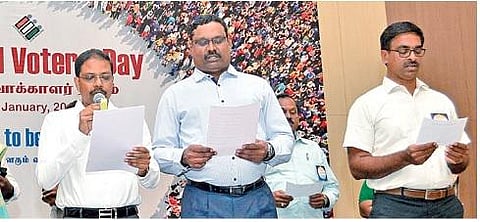 யாருக்கு வாக்களித்தோம் என்பதை 7 விநாடிகள் காட்டும் வசதி: அனைத்து சாவடிகளிலும் ‘விவிபாட்’ இயந்திரம்; தமிழக தலைமை தேர்தல் அதிகாரி சத்யபிரத சாஹு தகவல்