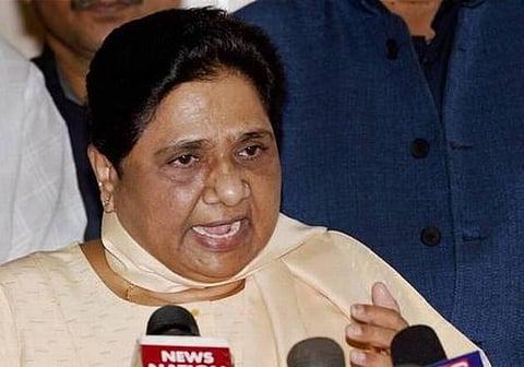 ‘‘இதுவும் போலி வாக்குறுதி தான்’’ - ராகுல் காந்தி மீது மாயாவதி கடும் சாடல்