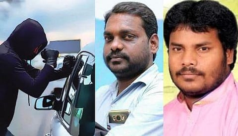 கானத்தூரில் கார் கண்ணாடியை உடைத்துத் திருடிய கும்பல்: 4 பேர் கைது ரூ.2.6 கோடி பறிமுதல்