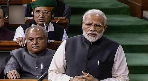 காங்கிரஸுக்கு முன், வாரிசு அரசியலுக்குப் பின்... - காங்கிரஸ் கட்சி மீது பிரதமர் நரேந்திர மோடி சரமாரி தாக்கு