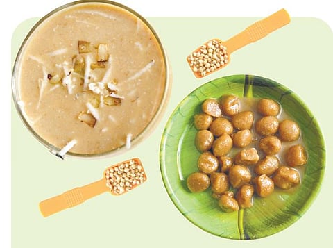 சிறுதானிய உணவு: பால் கொழுக்கட்டை