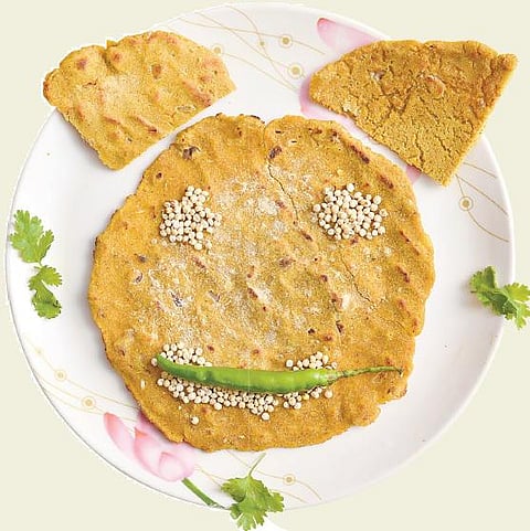 சிறுதானிய உணவு: பராத்தா