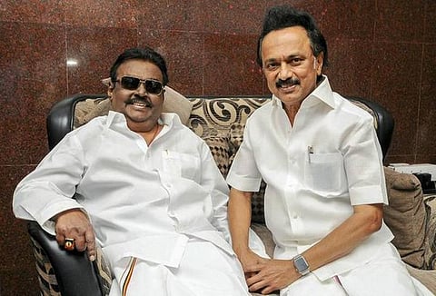 ‘ஒரு சீட் விட்டுக்கொடுங்கள்’: தேமுதிகவுக்காக காங்கிரஸிடம் திமுக சிபாரிசு