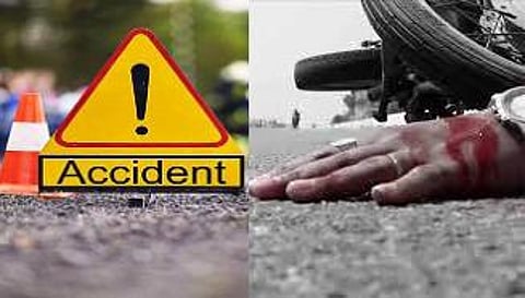 திடீர் மழை காரணமாக கட்டுப்பாட்டை இழந்த இருசக்கர வாகனம்: மருத்துவருடன் சென்ற மனைவி பலி