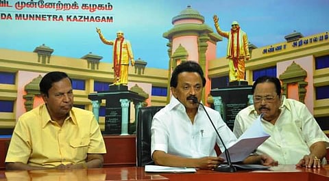 18 சட்டப்பேரவை தொகுதிகளுக்கான திமுக வேட்பாளர்கள் பட்டியல் அறிவிப்பு: அதிகமான புதுமுகங்களுக்கு வாய்ப்பு