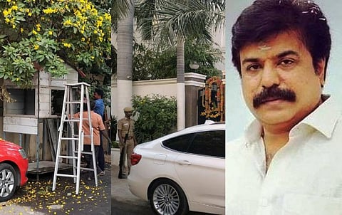 பிரேமலதாவின் சகோதரர் சுதீஷ் வீட்டுக்கு துப்பாக்கி ஏந்திய போலீஸ் பாதுகாப்பு
