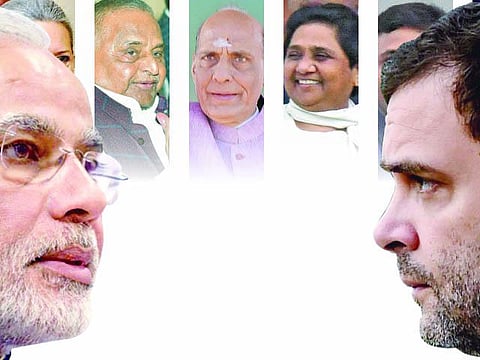 மோடி, ராகுல் உட்பட விவிஐபி.க்கள் மோதும் உ.பி.யில் என்னாகுமோ... ஏதாகுமோ.. எல்லோரும் உன்னிப்பாக கவனிக்கும் நிலை
