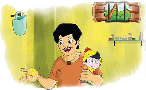 கதை: மந்திர பொம்மை!