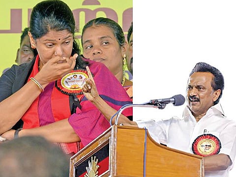 என் தங்கை கனிமொழி- ஸ்டாலின் உருக்கம்