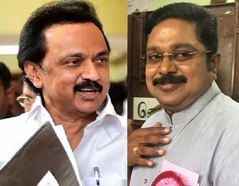 ஸ்டாலினைப் போல மிமிக்ரி செய்த டிடிவி தினகரன்; தொண்டர்கள் ஆரவாரம்