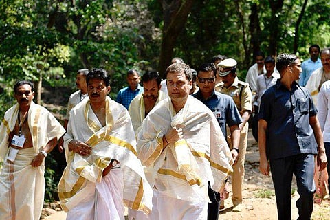 பிரச்சினைகளை தீர்க்க வந்துள்ளேன்; பொய் வாக்குறுதி தர வரவில்லை: ராகுல் காந்தி