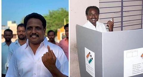 மதுரையில் காலை 11 மணி நிலவரப்படி 25.41% வாக்குப்பதிவு: மு.க.அழகிரி வாக்களிப்பு