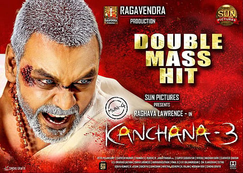 குறையாத காஞ்சனா 3 வசூல்: காஞ்சனா 4-ம் பாகத்தில் ஒப்பந்தமானார் லாரன்ஸ்
