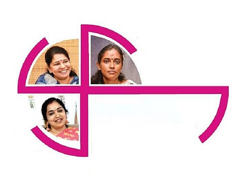 தமிழகத்தில் குறைந்த பெண் எம்.பி.க்களின் எண்ணிக்கை