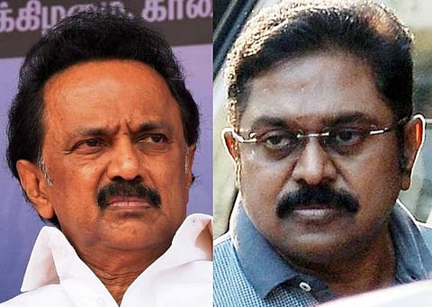 மக்களவைத் தேர்தல்; ஆர்.கே.நகர் இடைத்தேர்தலில் டெபாசிட் இழந்த திமுக முதலிடம்: வென்ற டிடிவி மூன்றாம் இடம்