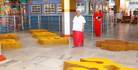 மேல்மருவத்தூர் கோயிலில் ஆய்வு நடத்திய வேலூர் அறநிலையத்துறை அதிகாரி சிவகங்கைக்கு இடமாற்றம்