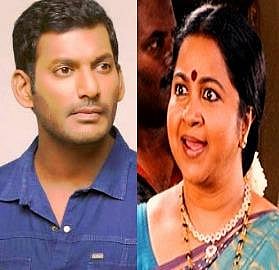 சரத்குமார் பற்றி பேச கூச்சமாக இல்லையா?- அடக்கத்தோடு செயல்படுங்கள்: விஷாலுக்கு ராதிகா அறிவுரை
