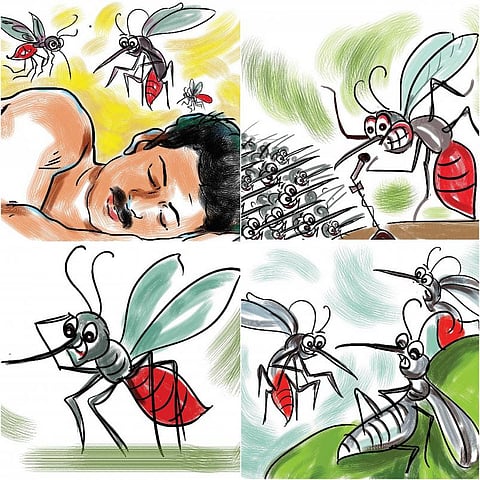 கதை: மிரட்டும் கொசுப்படை!