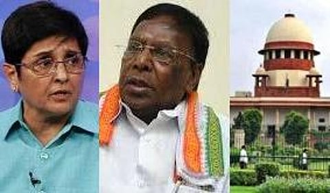 தேர்வு செய்யப்பட்ட அரசின் அன்றாட நடவடிக்கைகளில் கிரண்பேடி தலையிட முடியாது: உச்சநீதிமன்றம் திட்டவட்டம்
