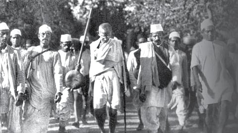 காந்தி 150: காந்தியின் வரலாற்று நடைப்பயணம்