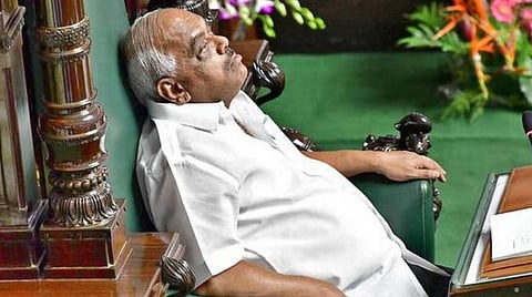 கர்நாடக சபாநாயகர் ரமேஷ் குமார் : கோப்புப்படம்