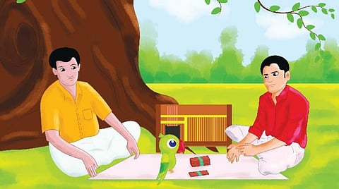 கதை: ராஜாவைச் சிறை மீட்ட அஞ்சுகம்