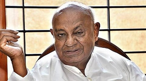 எடியூரப்பாவை முதல்வராக்கி தான் எதிர்க்கட்சித் தலைவராக விரும்பினார் சித்தராமையா: ஆட்சிக் கவிழ்ந்தது ஏன்? தேவகவுடா விளக்கம்