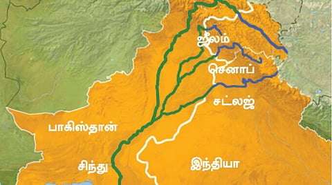பாகிஸ்தான் கழிவுநீரால் சட்லஜ் நதிக்கரை சேதம்