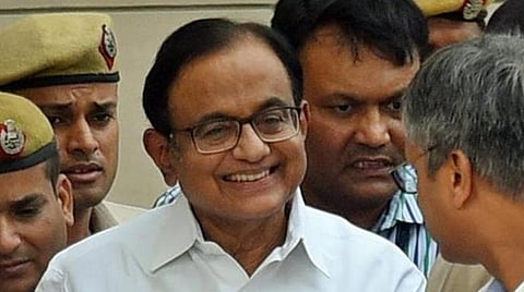 காங்கிரஸ் மூத்த தலைவர் ப.சிதம்பரம் : கோப்புப்படம்