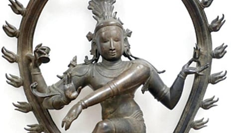ஆஸ்திரேலியாவில் இருந்து மீட்கப் பட்ட நடராஜர் சிலை.